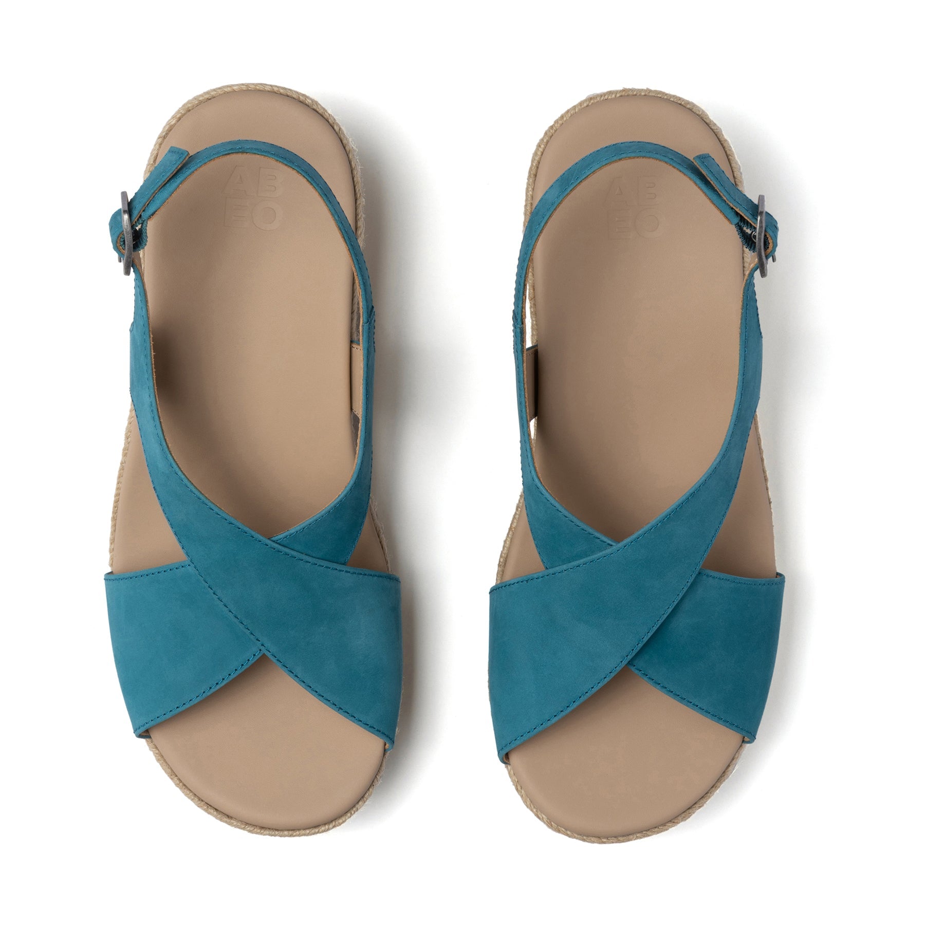Riviera Cross - Teal Leather