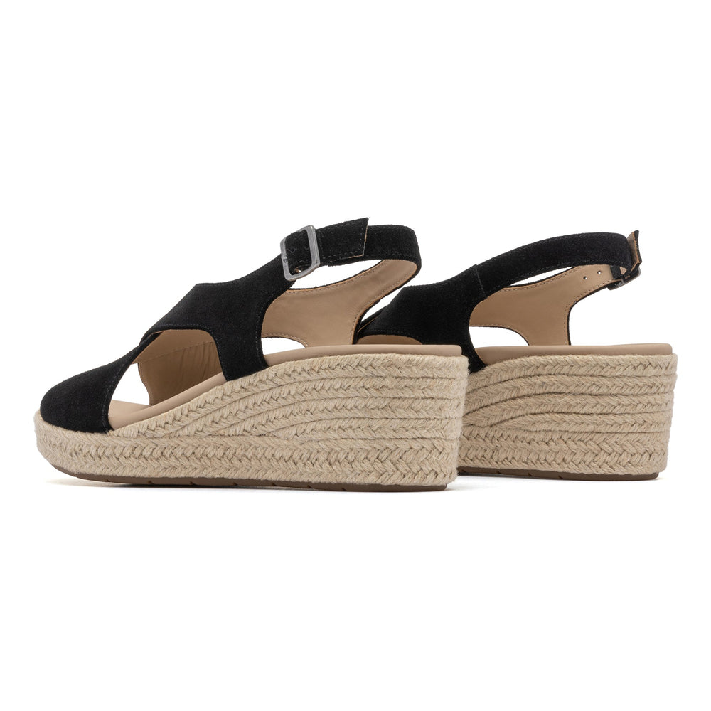 Riviera Cross - Black Suede