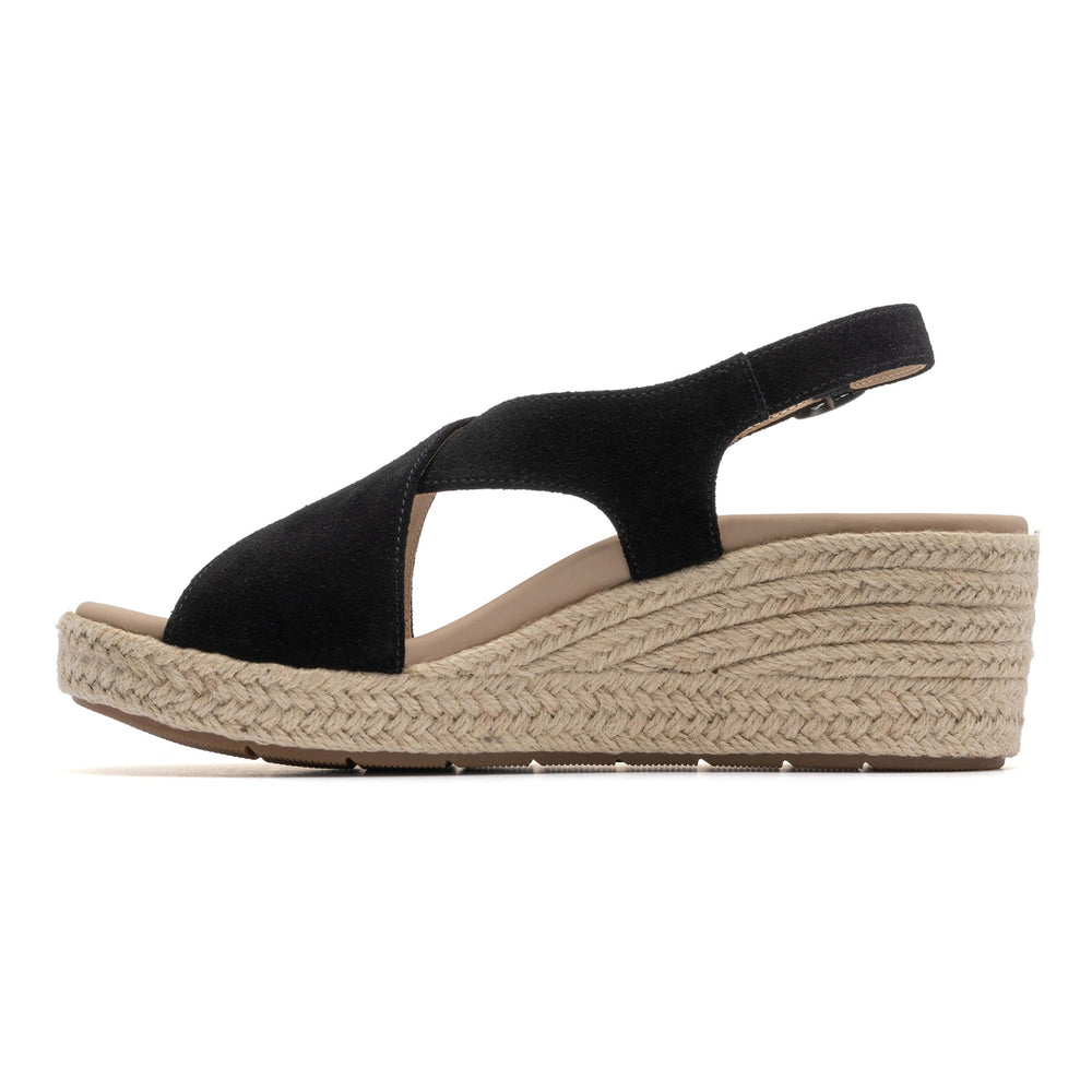 Riviera Cross - Black Suede