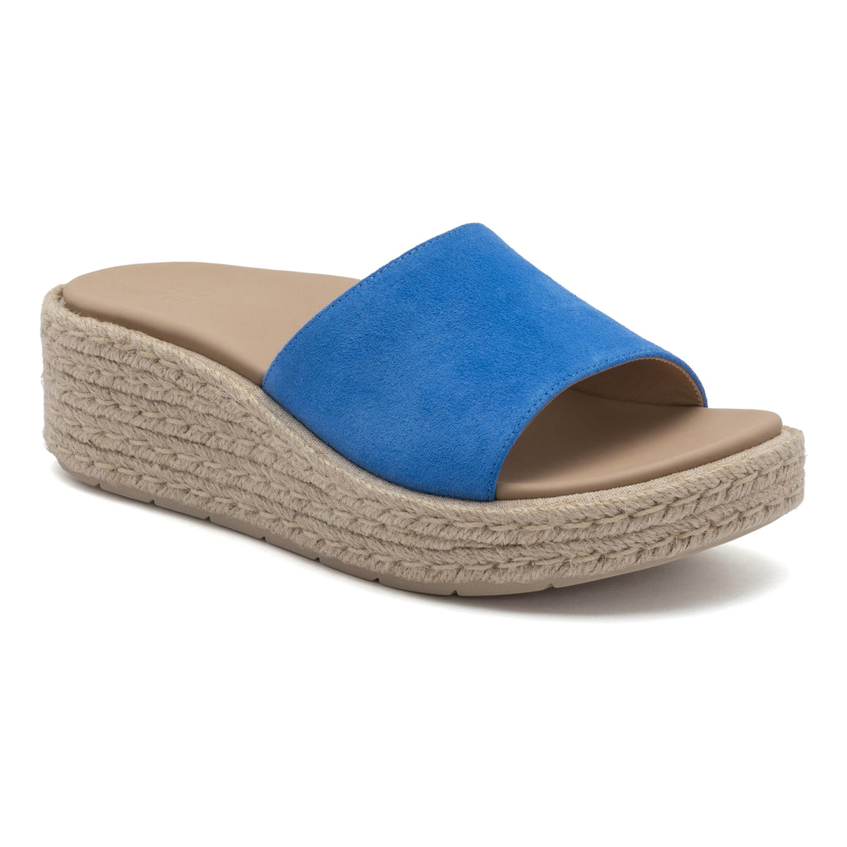 Solstice Slide Metatarsal - Mar Blue Suede