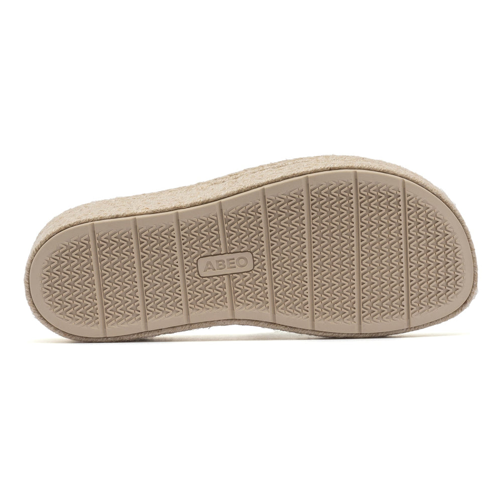 Solstice Slide Metatarsal - Black Leather