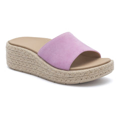 Solstice Slide Metatarsal - Lavender Suede
