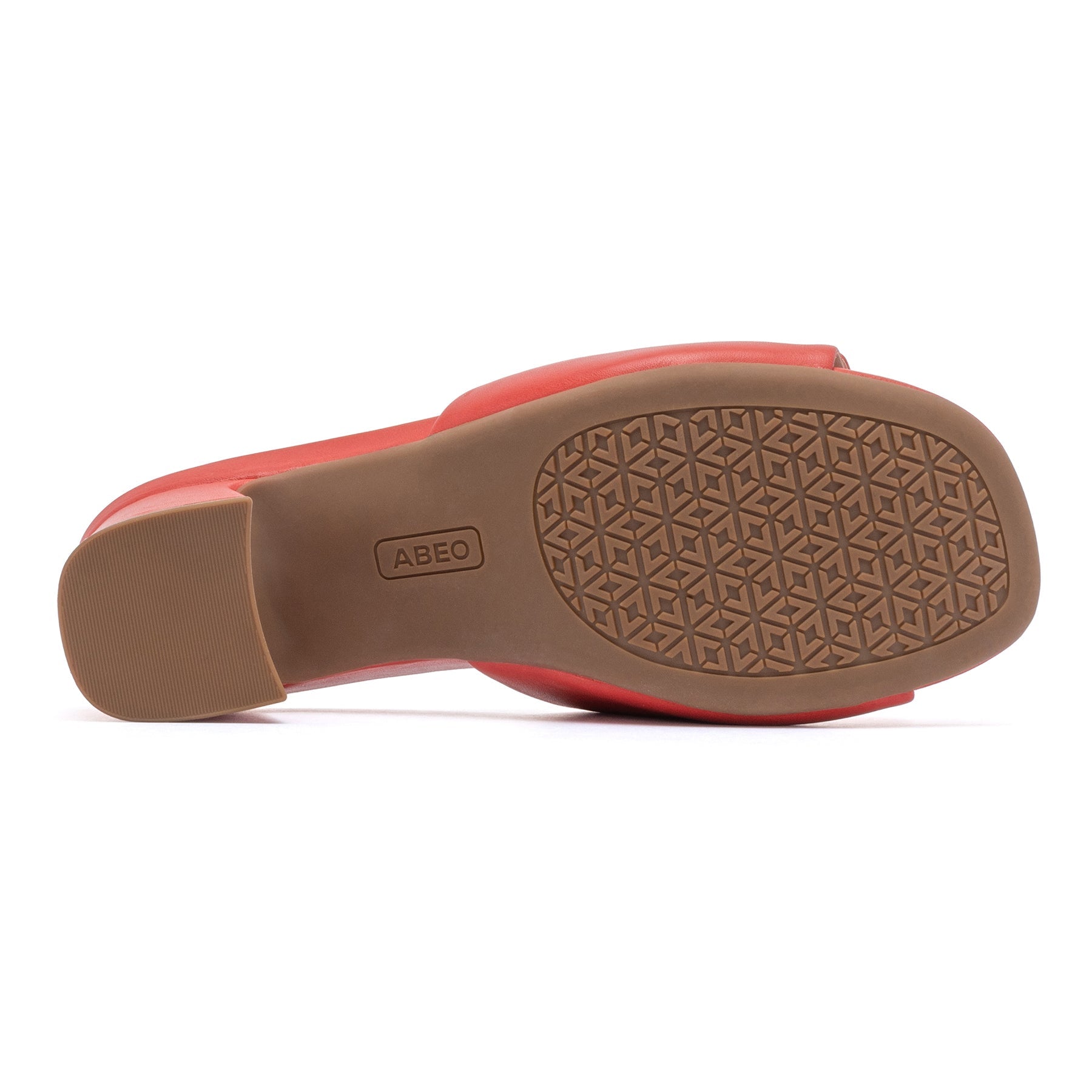 Avenue Slide - Red Leather