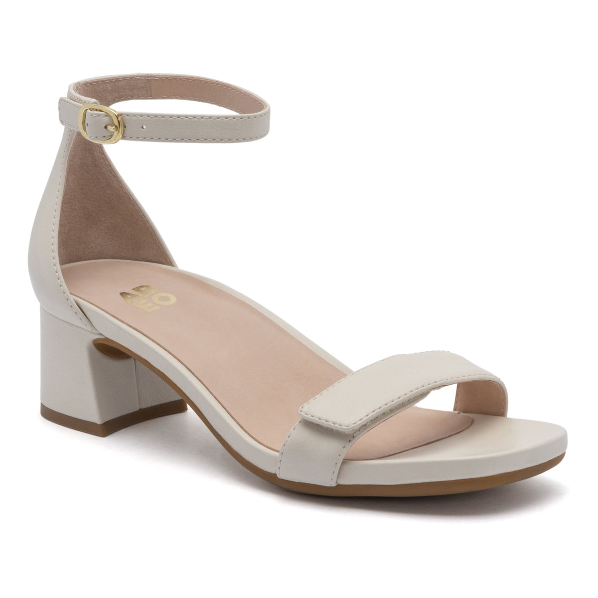 Avenue Strap Metatarsal - Off White Leather