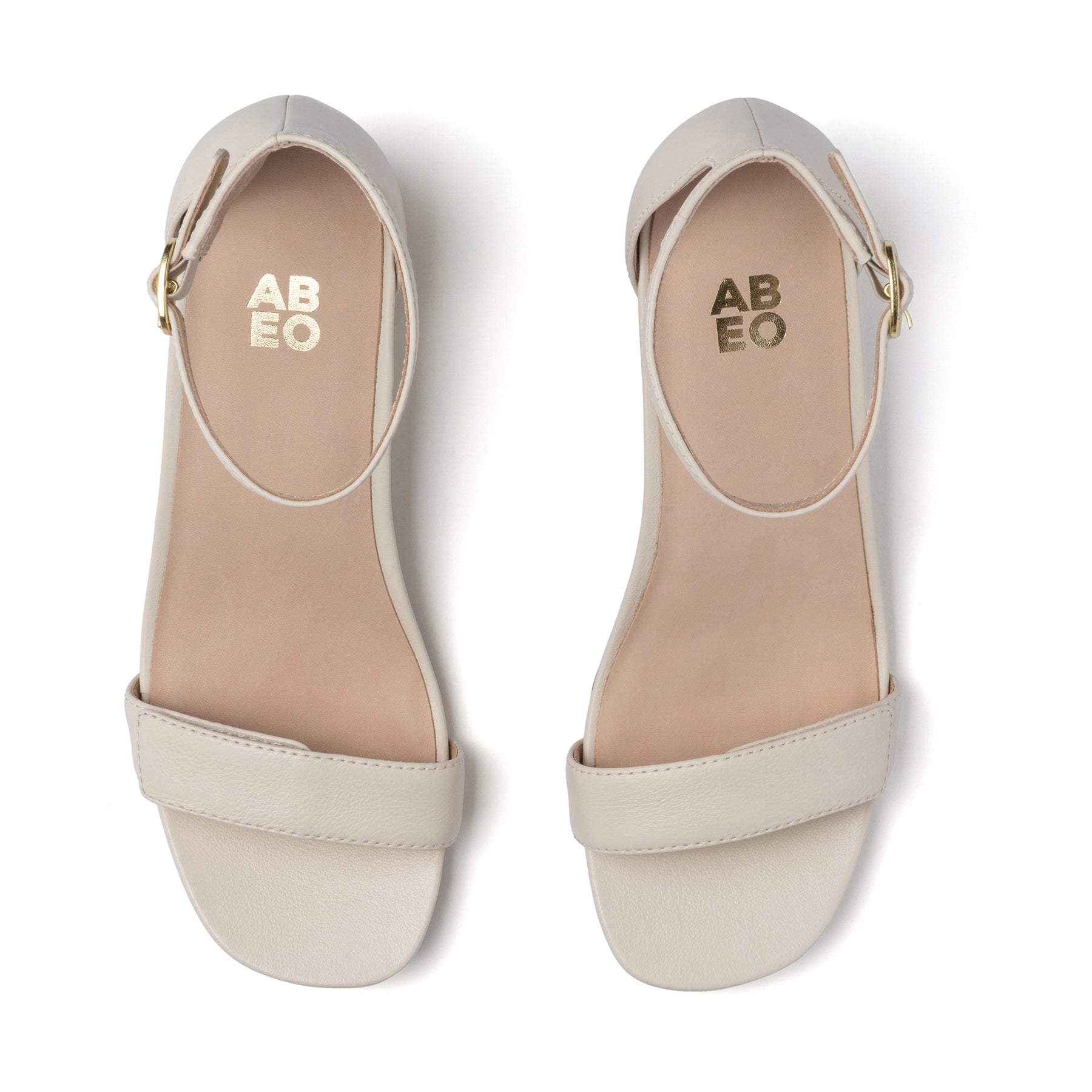 Avenue Strap Metatarsal - Off White Leather