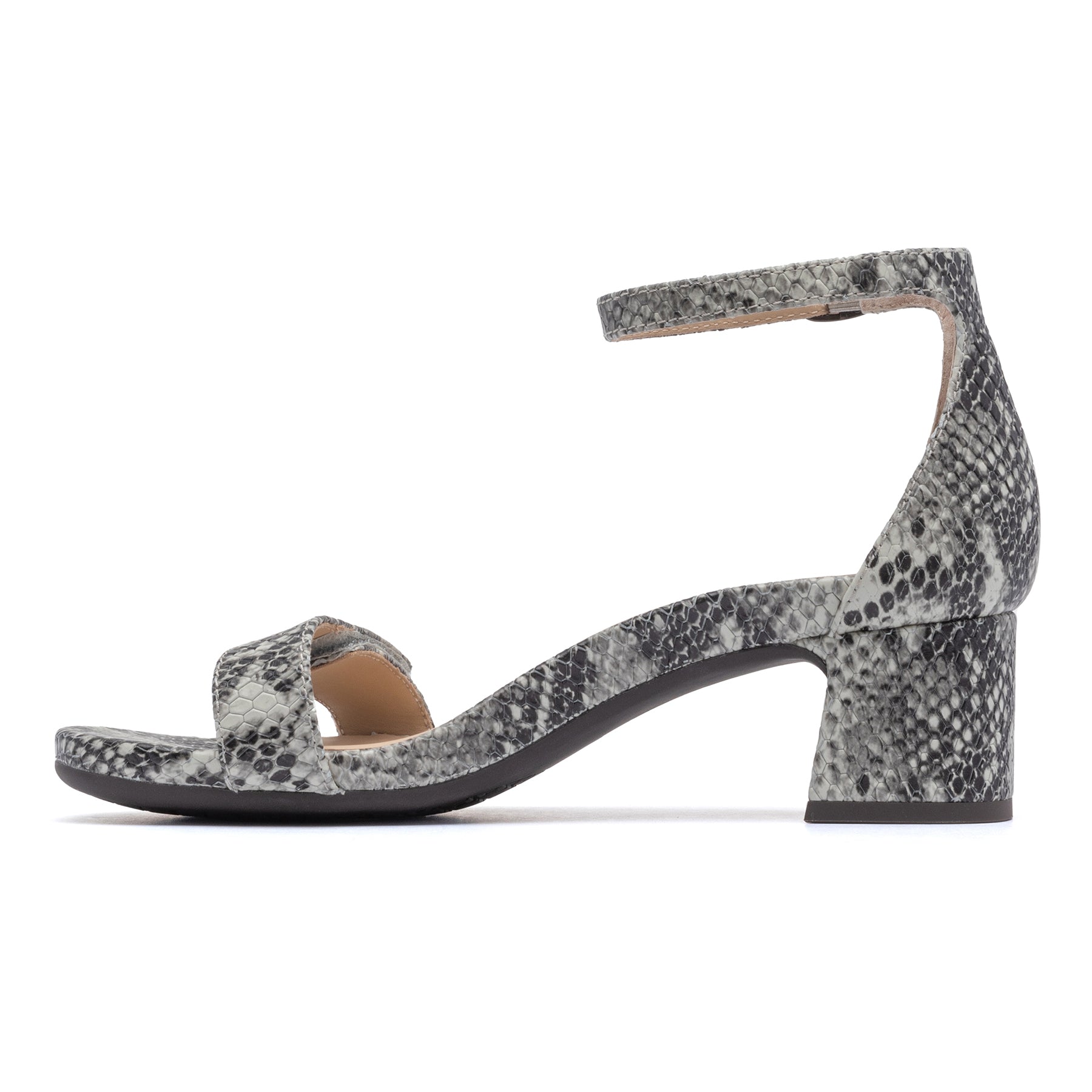 Avenue Strap Metatarsal - Snake Print Leather