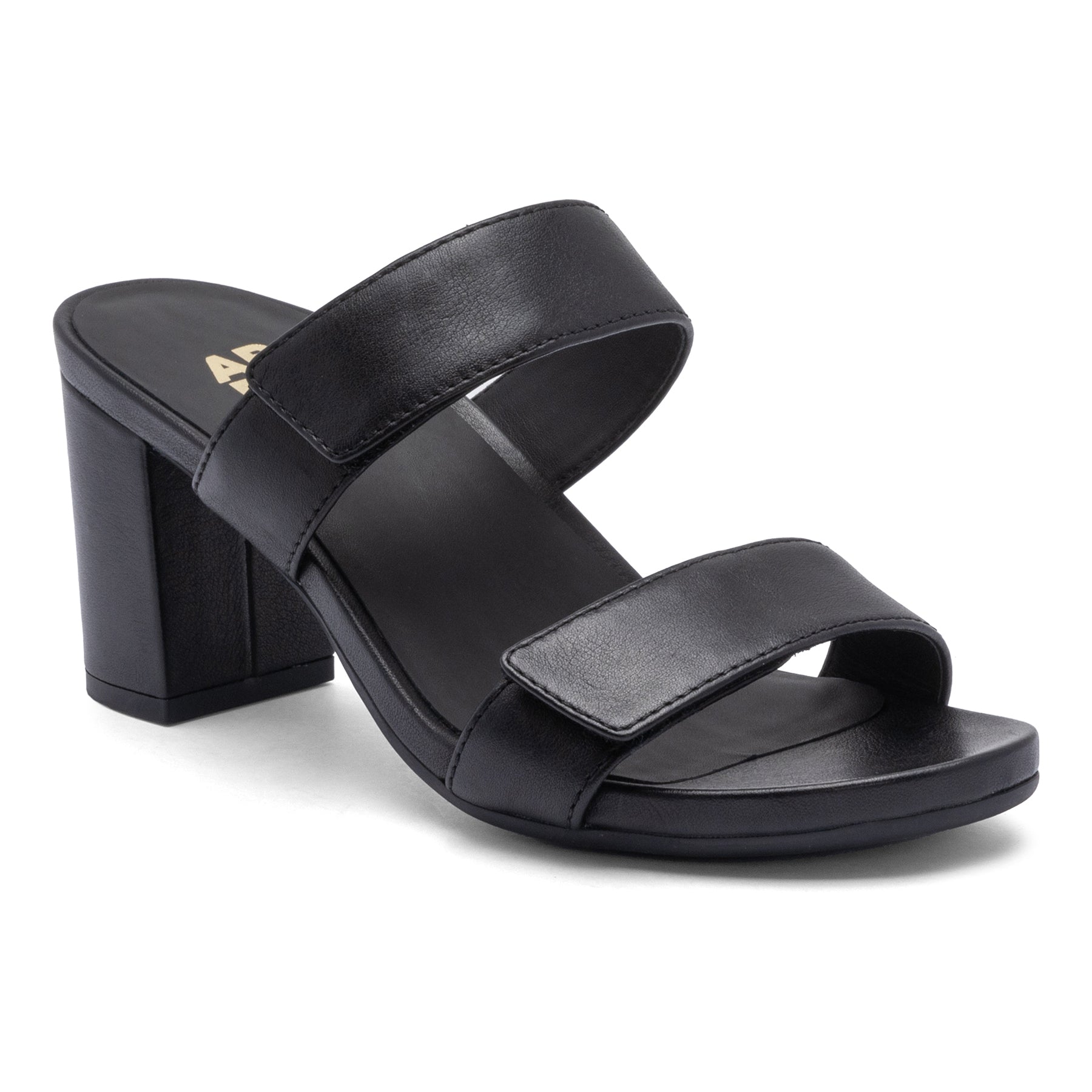 Tempo Slide - Black Leather