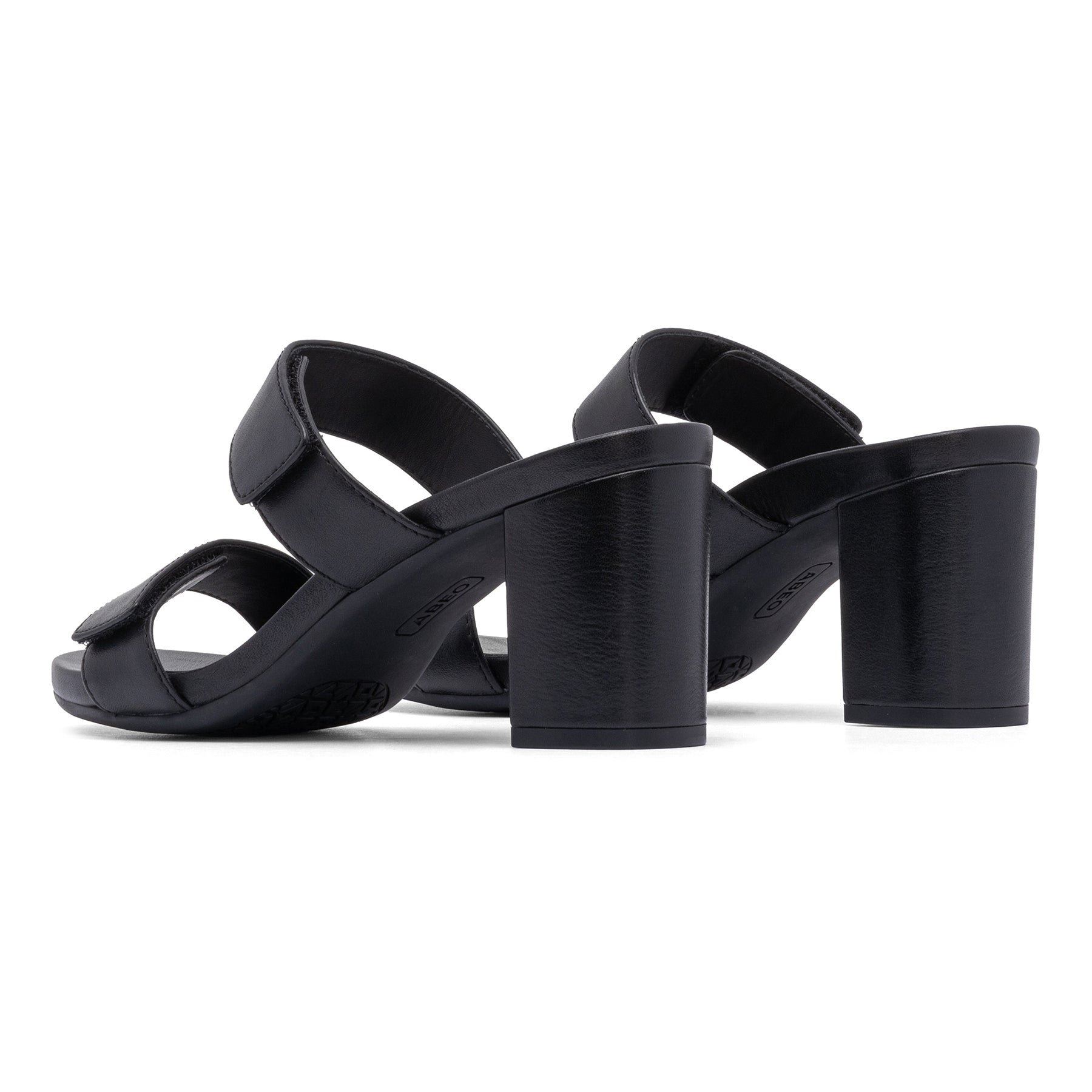 Tempo Slide - Black Leather