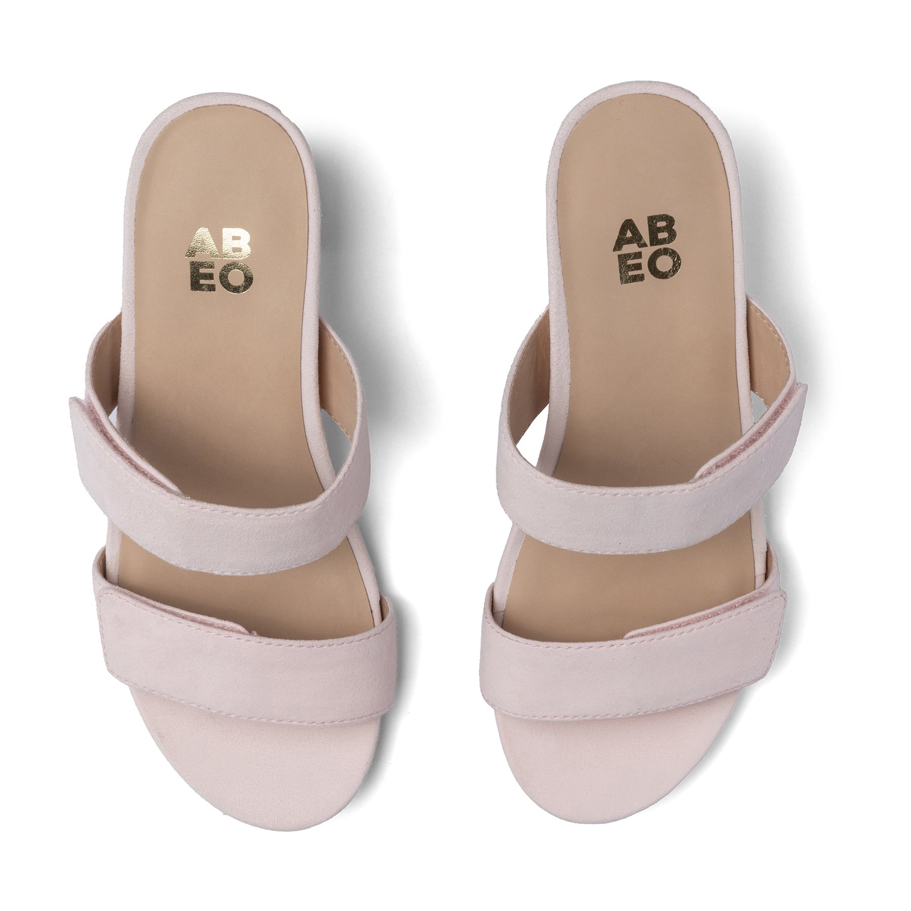 Tempo Slide - Pink Suede