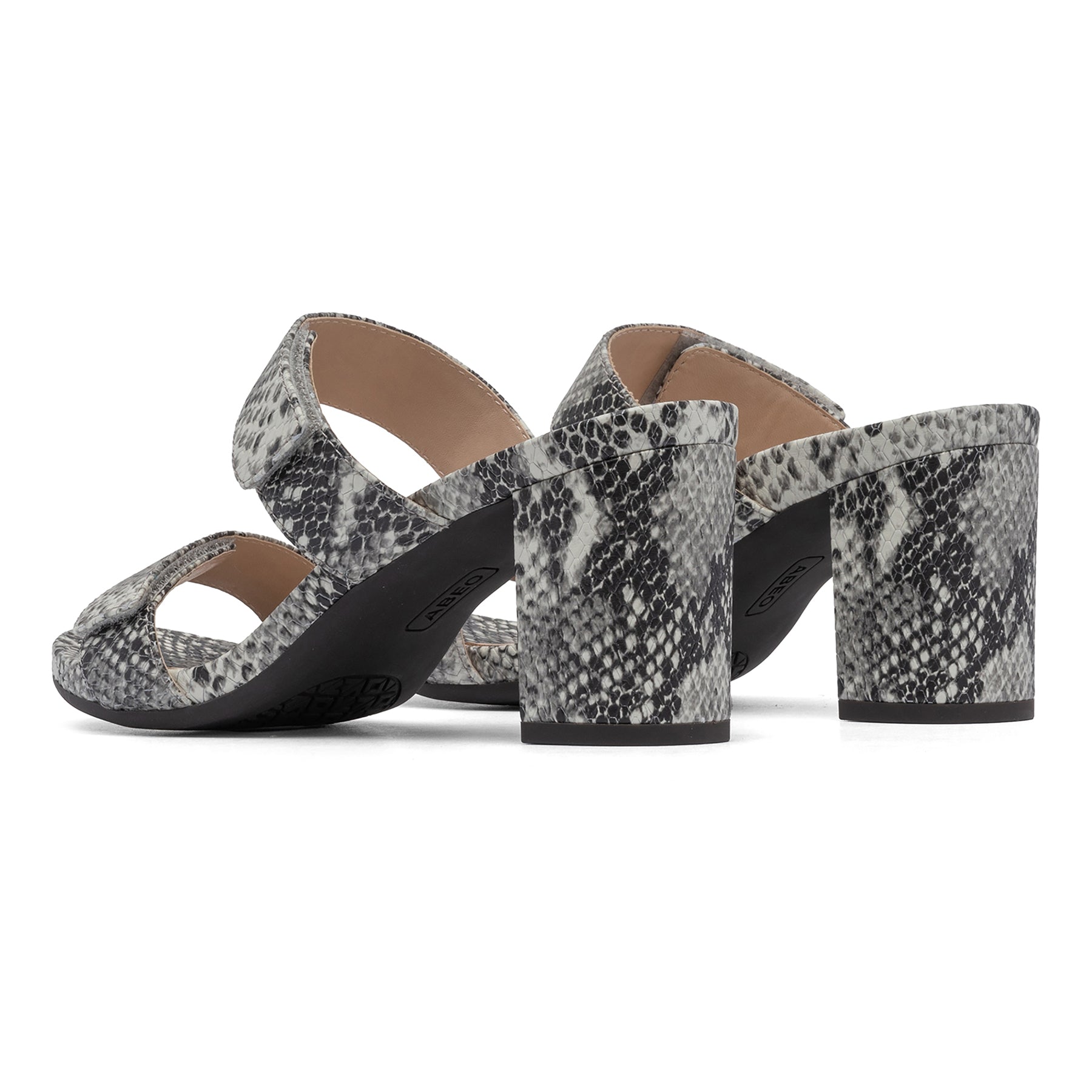 Tempo Slide Metatarsal - Snake Print Leather