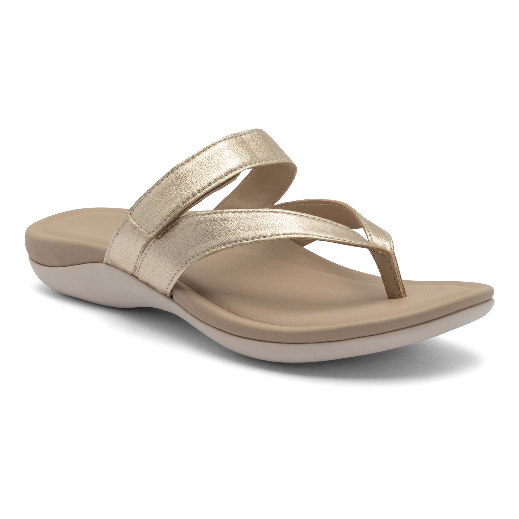 Oasis Thong Sandal - Light Gold