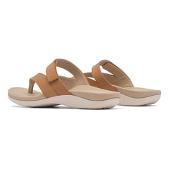 Oasis Thong Sandal Metatarsal - Almond