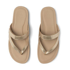 Oasis Thong Sandal Metatarsal - Light Gold
