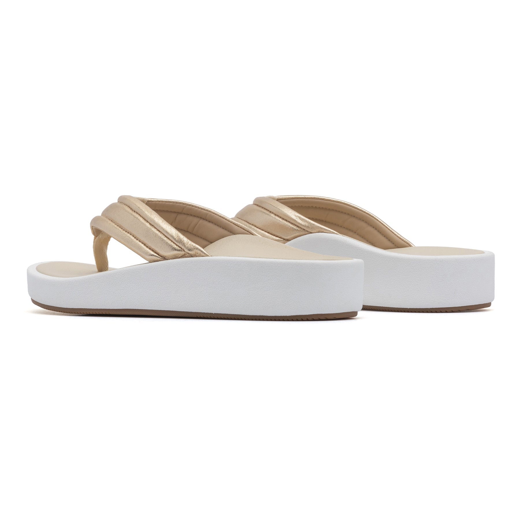 Paseo Thong Sandal - Light Gold