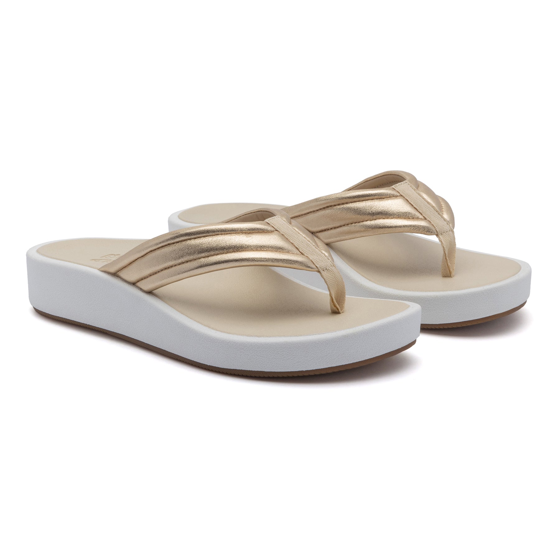 Paseo Thong Sandal - Light Gold