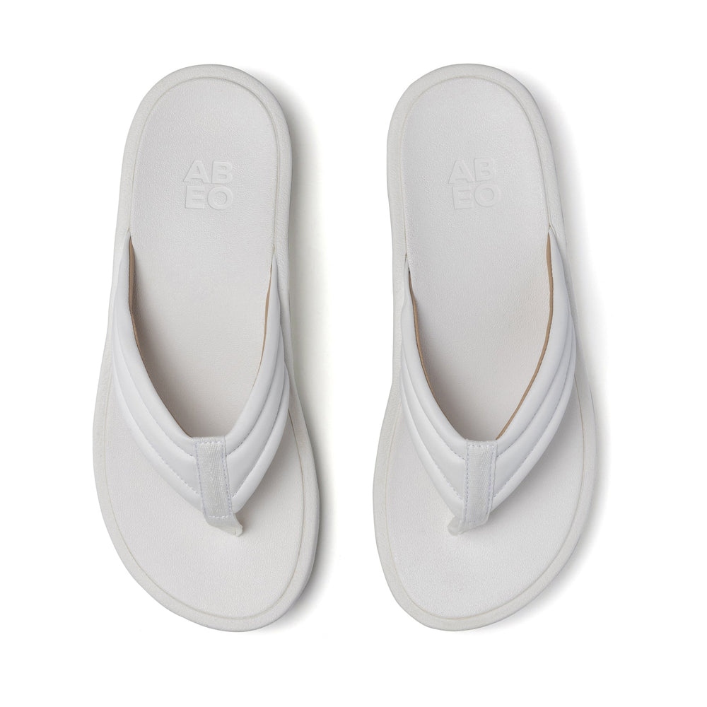 Paseo Thong Sandal Metatarsal - White