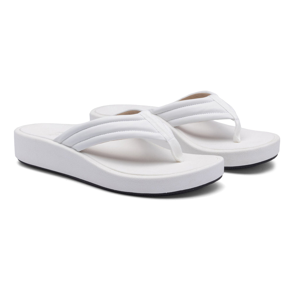 Paseo Thong Sandal Metatarsal - White