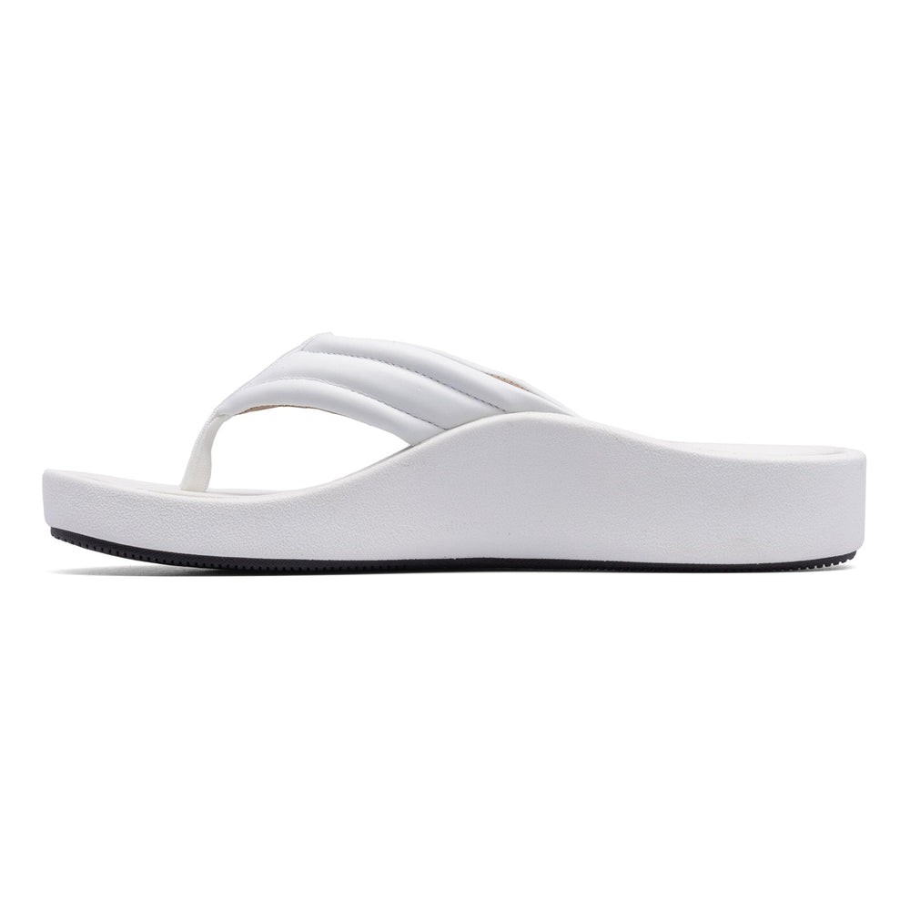 Paseo Thong Sandal Metatarsal - White