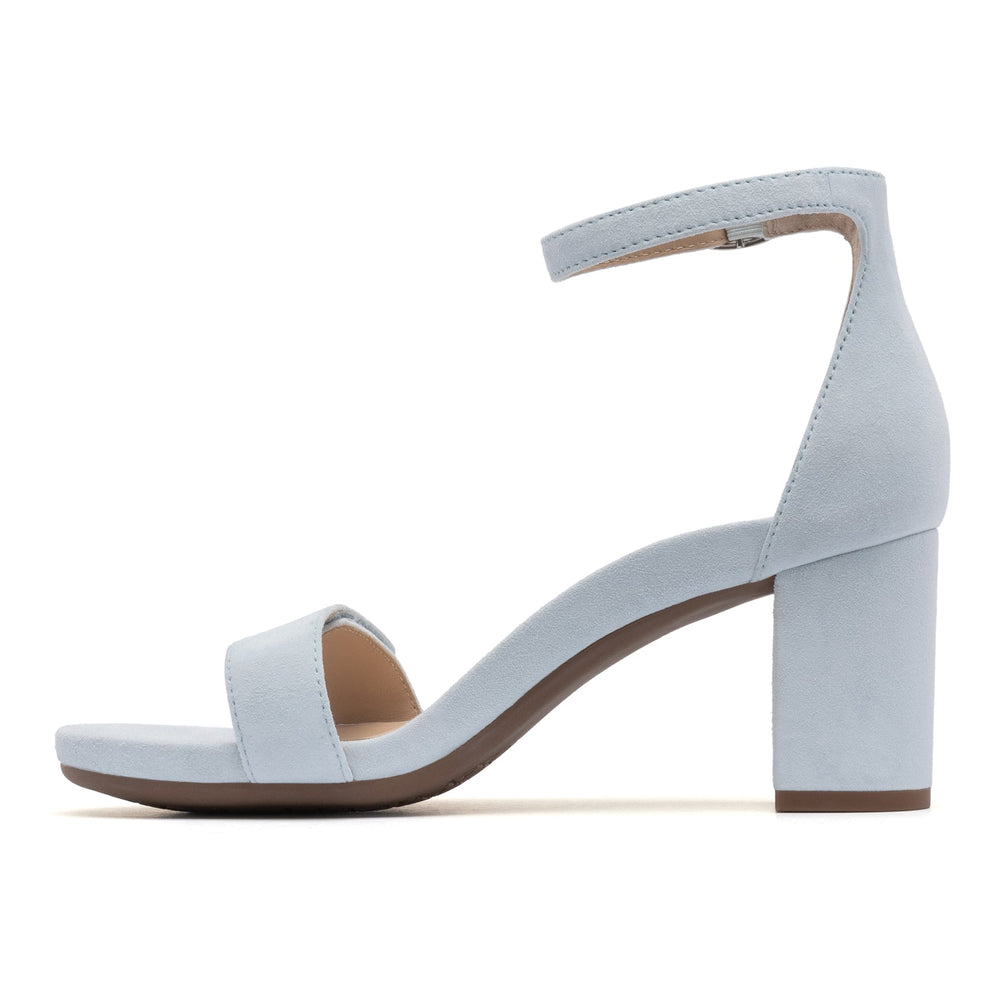 Tempo Strap Metatarsal - Light Blue Suede