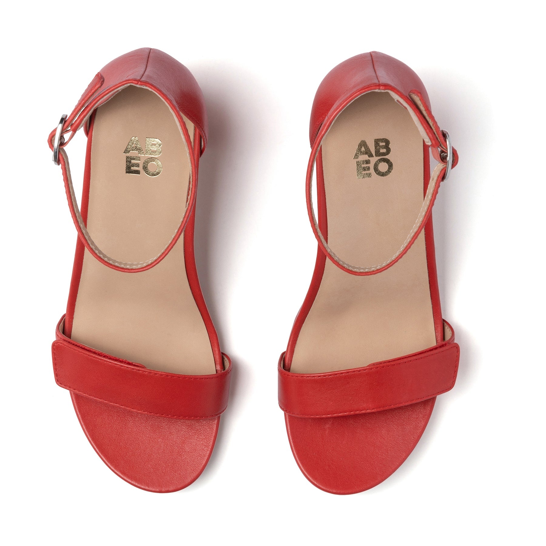 Tempo Strap Metatarsal - Red Leather