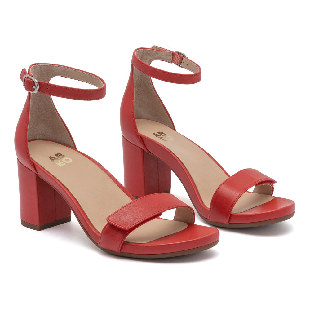 Tempo Strap Metatarsal - Red Leather