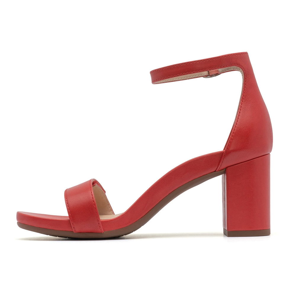 Tempo Strap Metatarsal - Red Leather