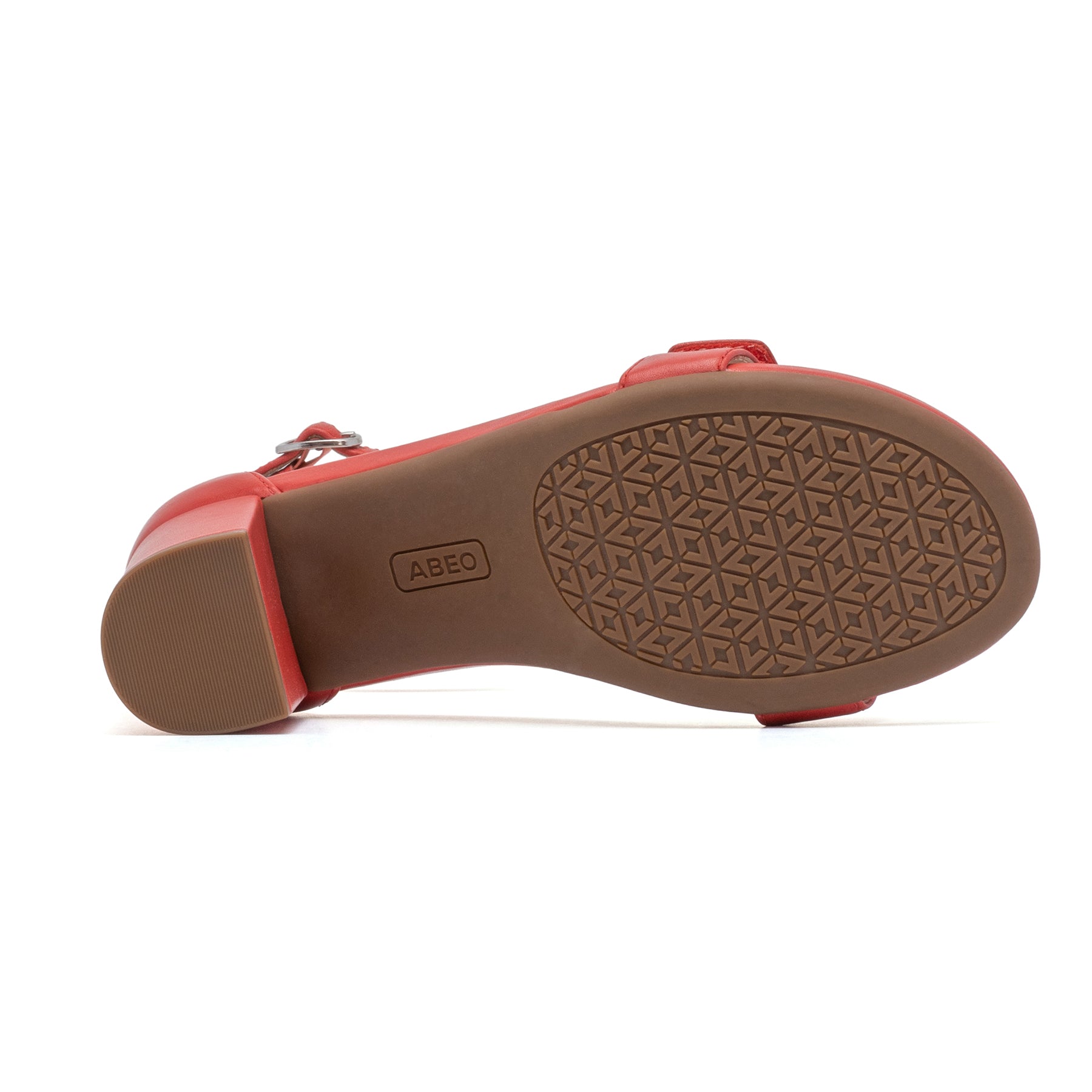 Tempo Strap Metatarsal - Red Leather