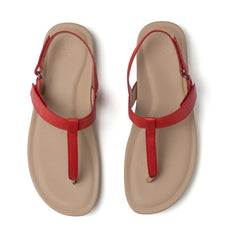 Oasis T Strap Metatarsal - Red