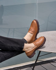 Boulevard Loafer Metatarsal - Tan