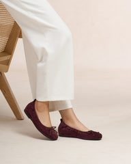 Cadence Bow Metatarsal - Burgundy
