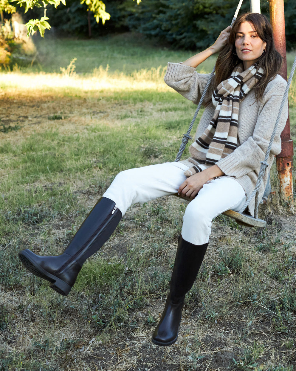 Compass Stretch - Dark Brown