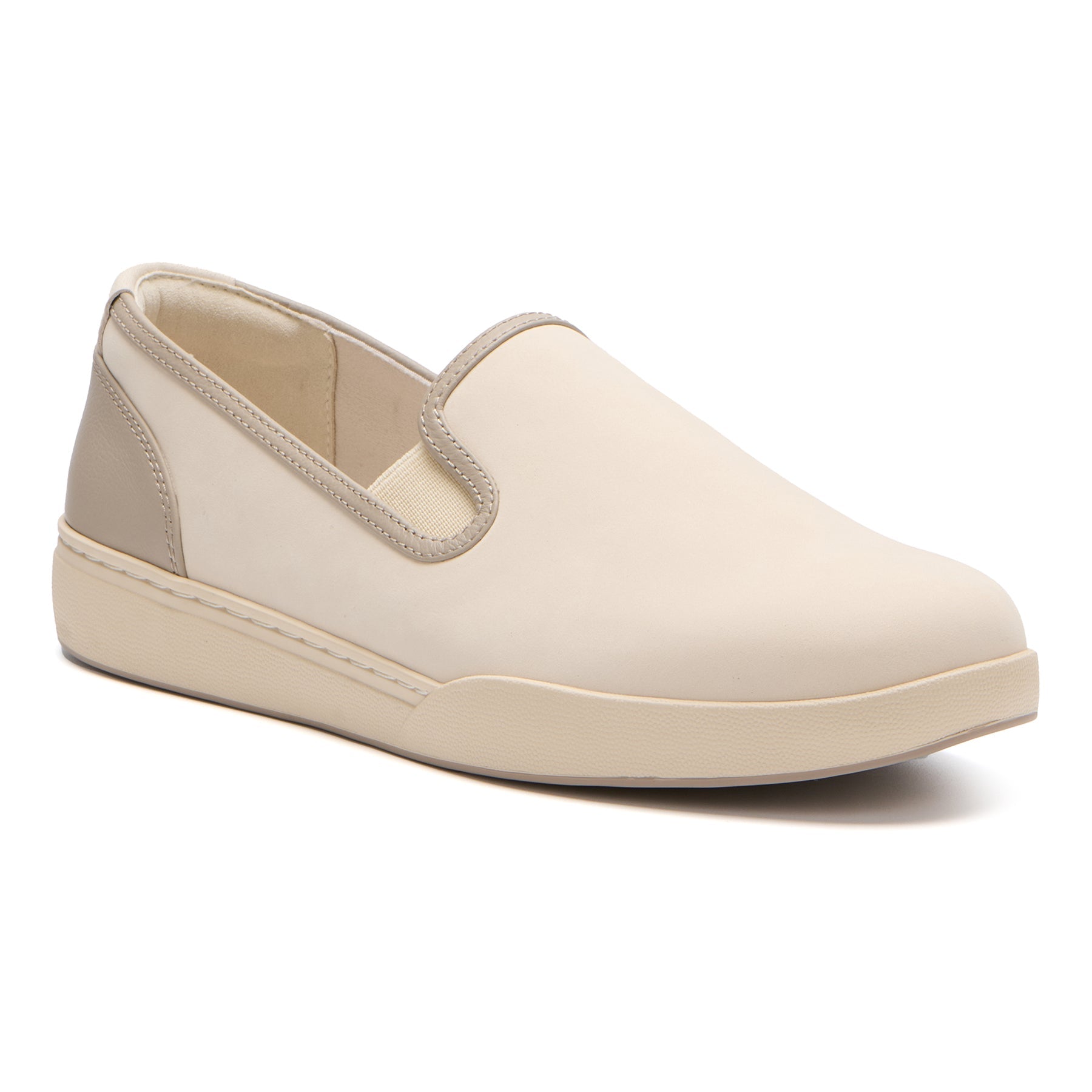 Encore Slip On - Taupe Multi Leather