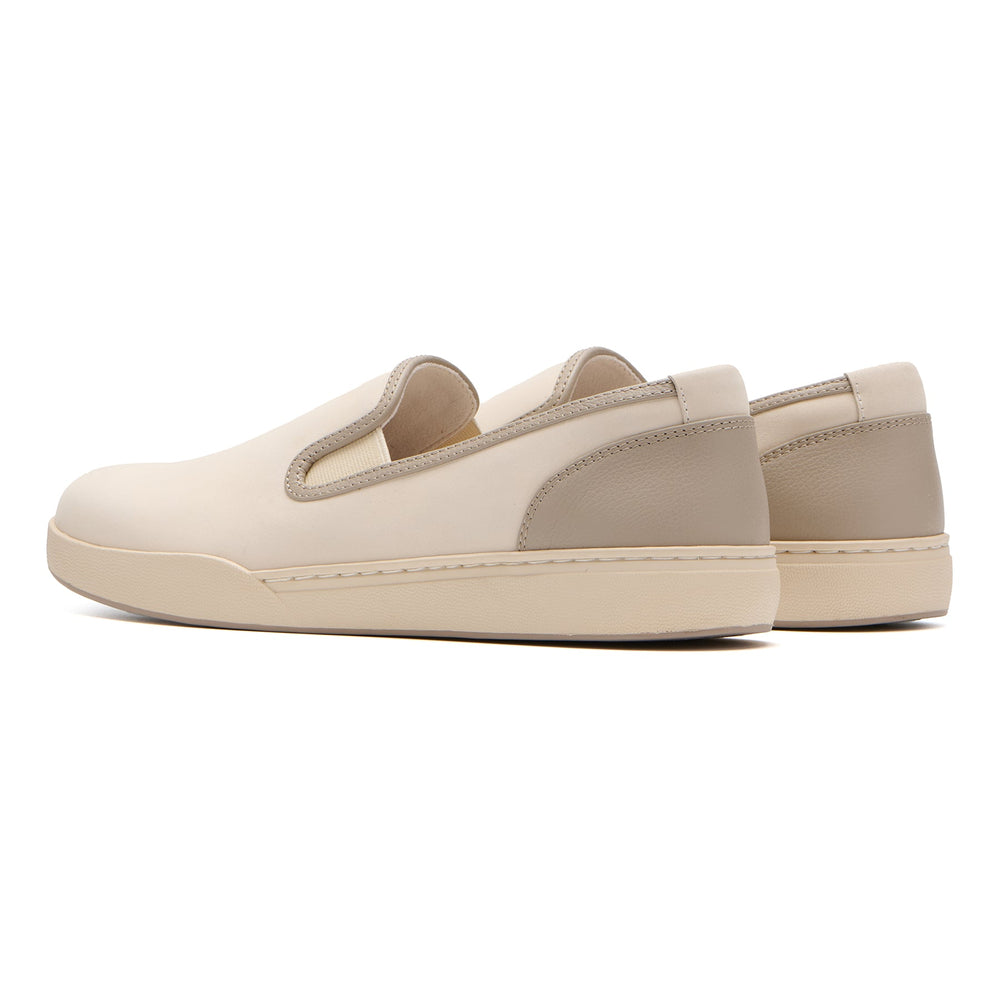 Encore Slip On - Taupe Multi Leather