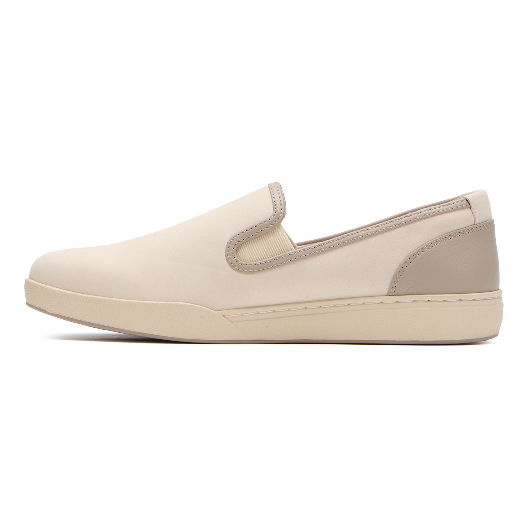 Encore Slip On - Taupe Multi Leather