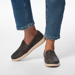 Encore Slip On Metatarsal - Nickel Leather