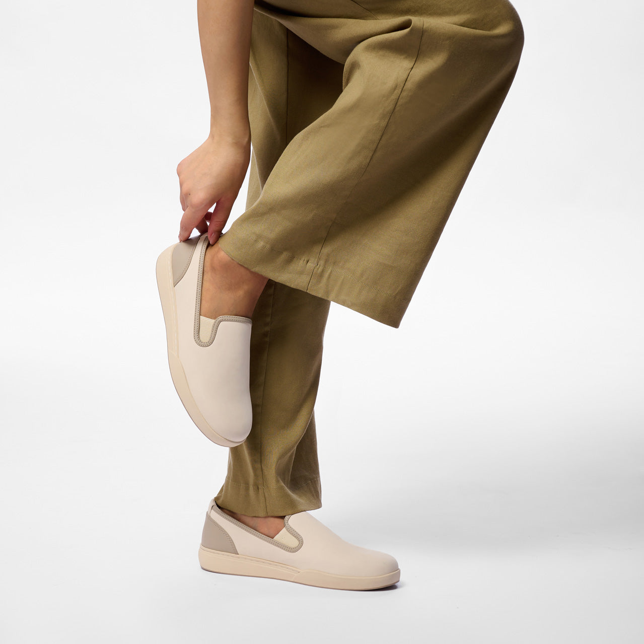 Encore Slip On Metatarsal - Taupe Multi Leather