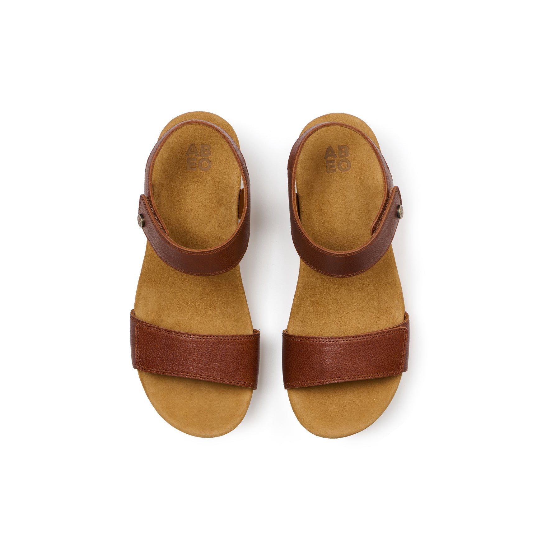 Riviera Strap Sandal - Caramel