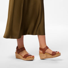 Riviera Strap Sandal - Caramel