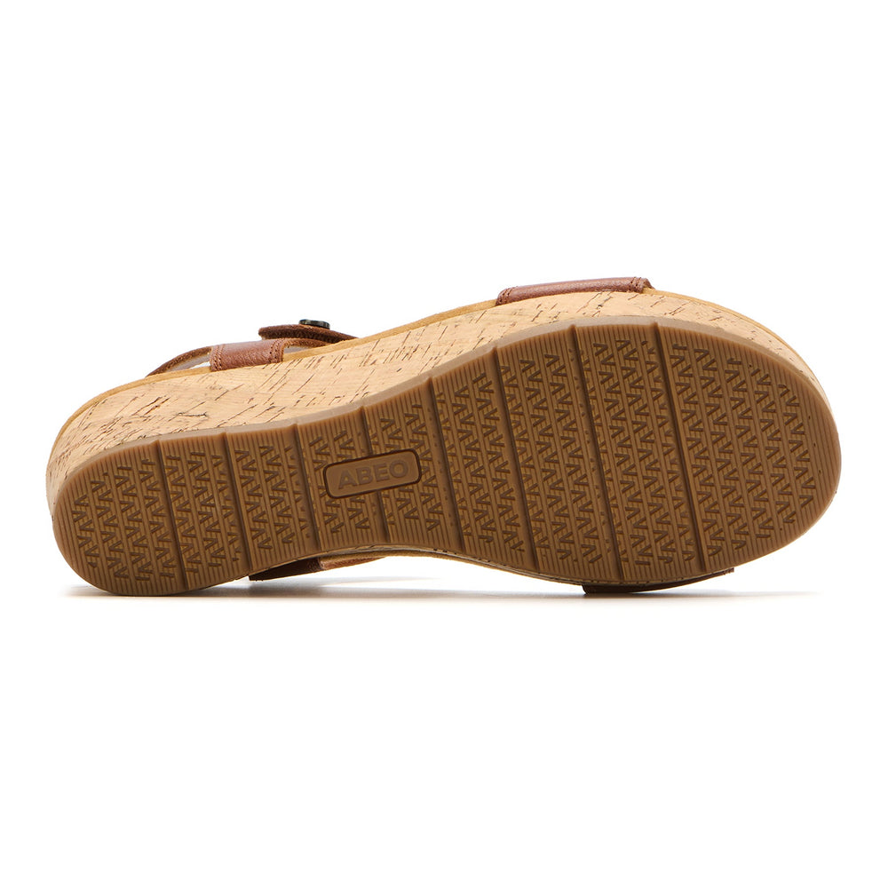 Riviera Strap Sandal - Caramel