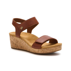 Riviera Strap Sandal Metatarsal - Caramel