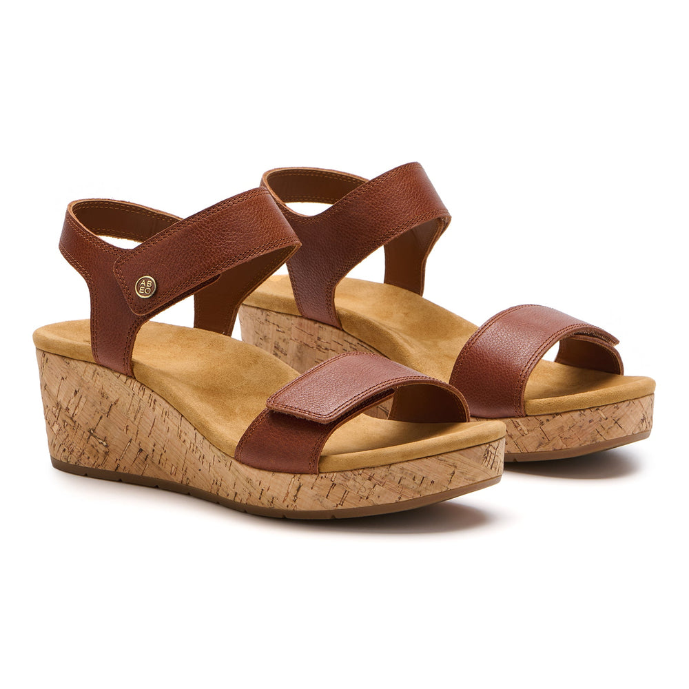 Riviera Strap Sandal Metatarsal - Caramel