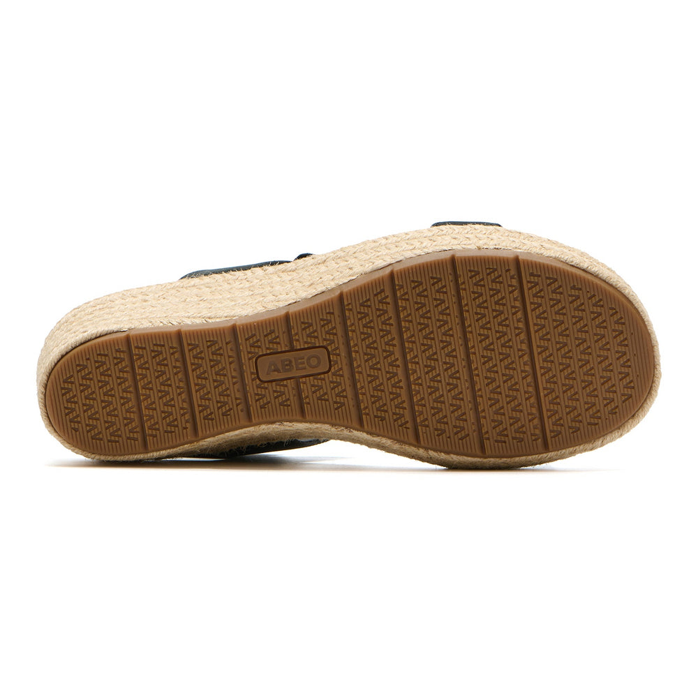 Riviera Adjustable Sandal - Black