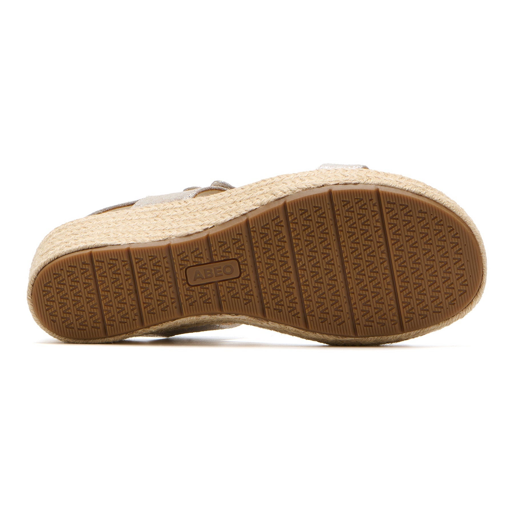 Riviera Adjustable Sandal - Taupe Metallic