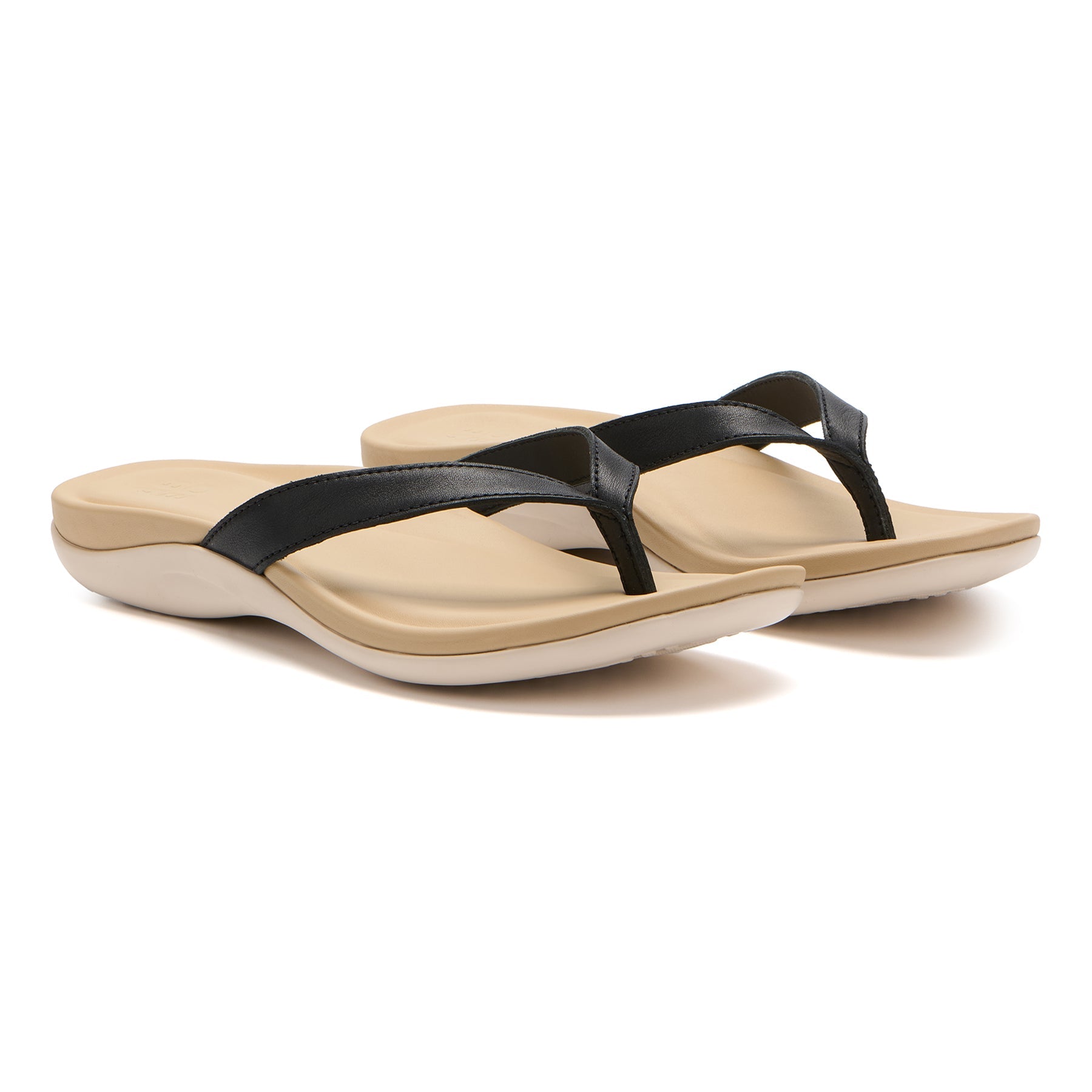 Oasis Flip Flop Metatarsal - Black