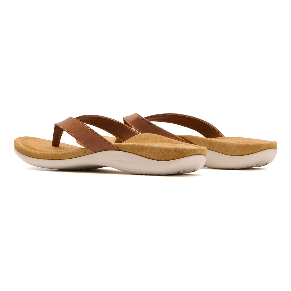 Oasis Flip Flop Metatarsal - Caramel