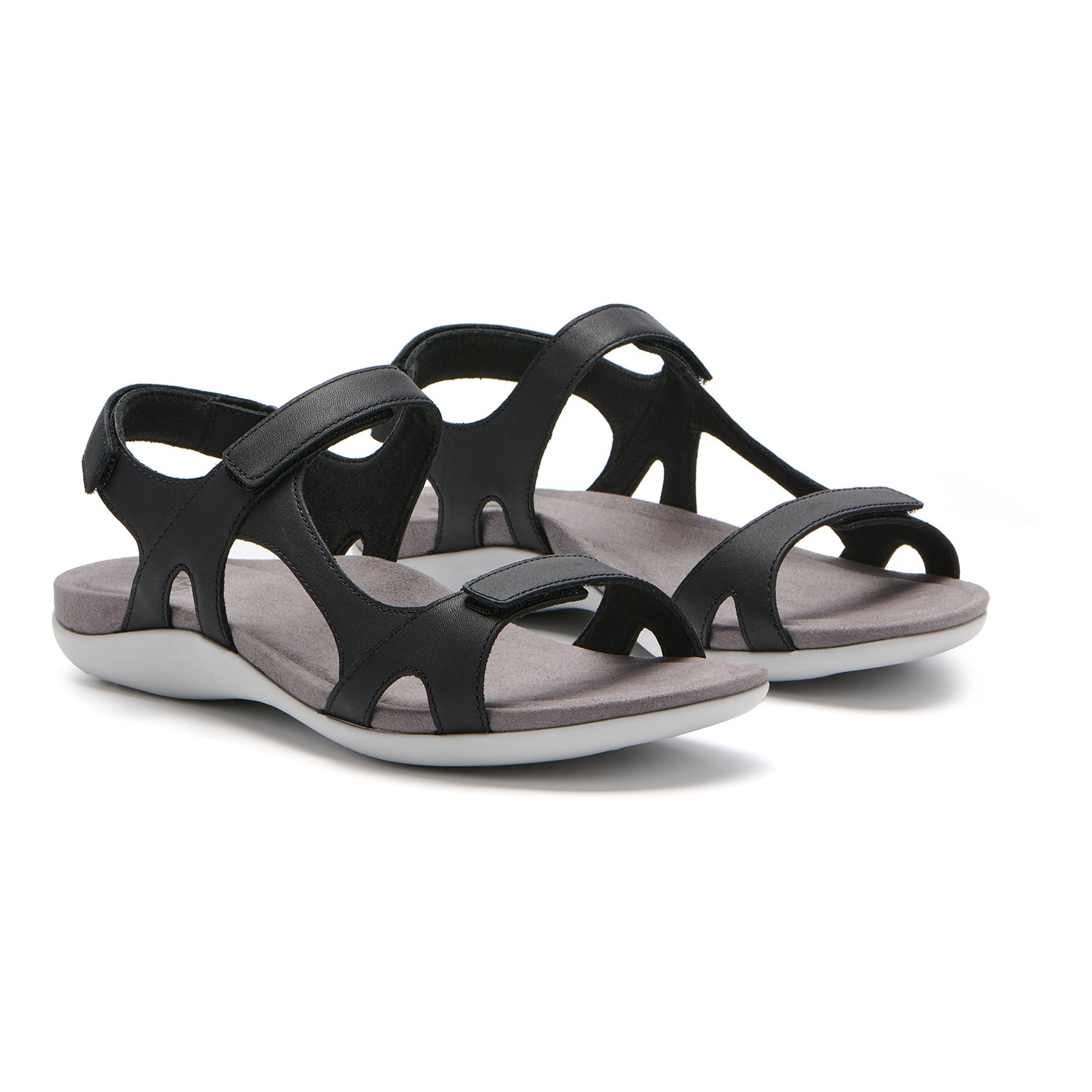 Oasis Sport Sandal Metatarsal - Black