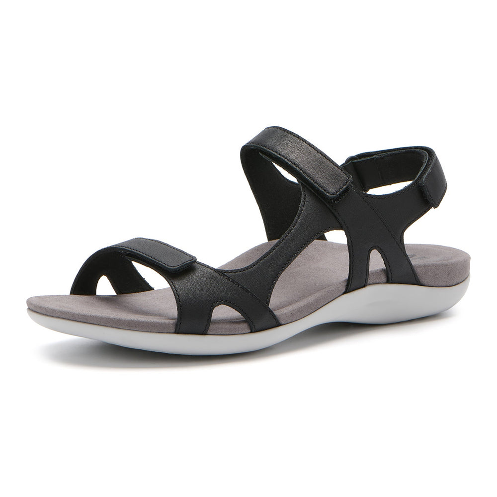 Oasis Sport Sandal Metatarsal - Black