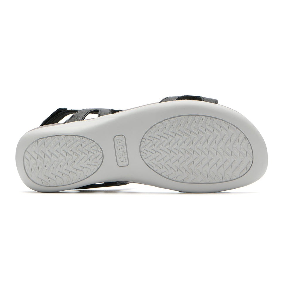Oasis Sport Sandal Metatarsal - Black