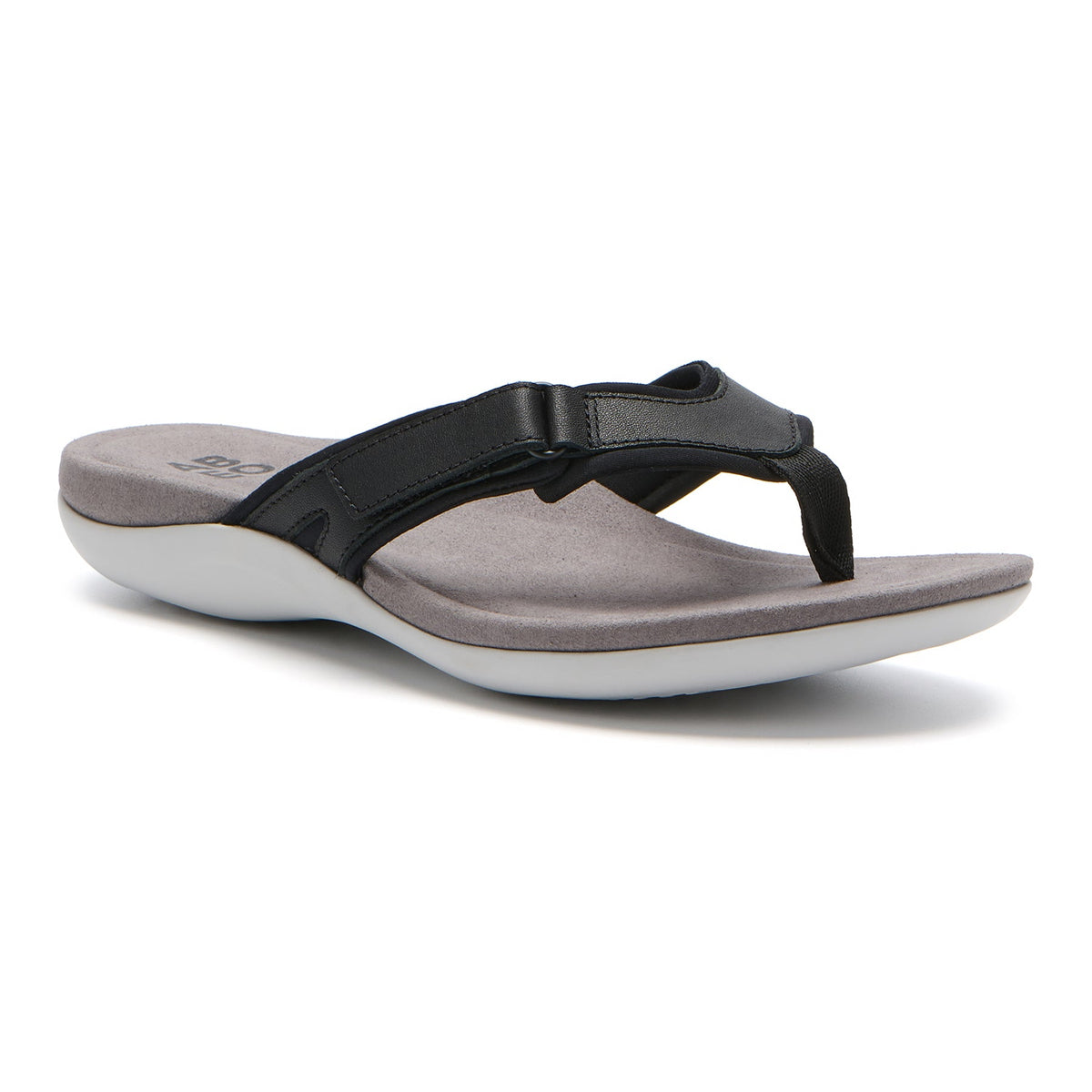 Oasis Sport Flip Flop - Black