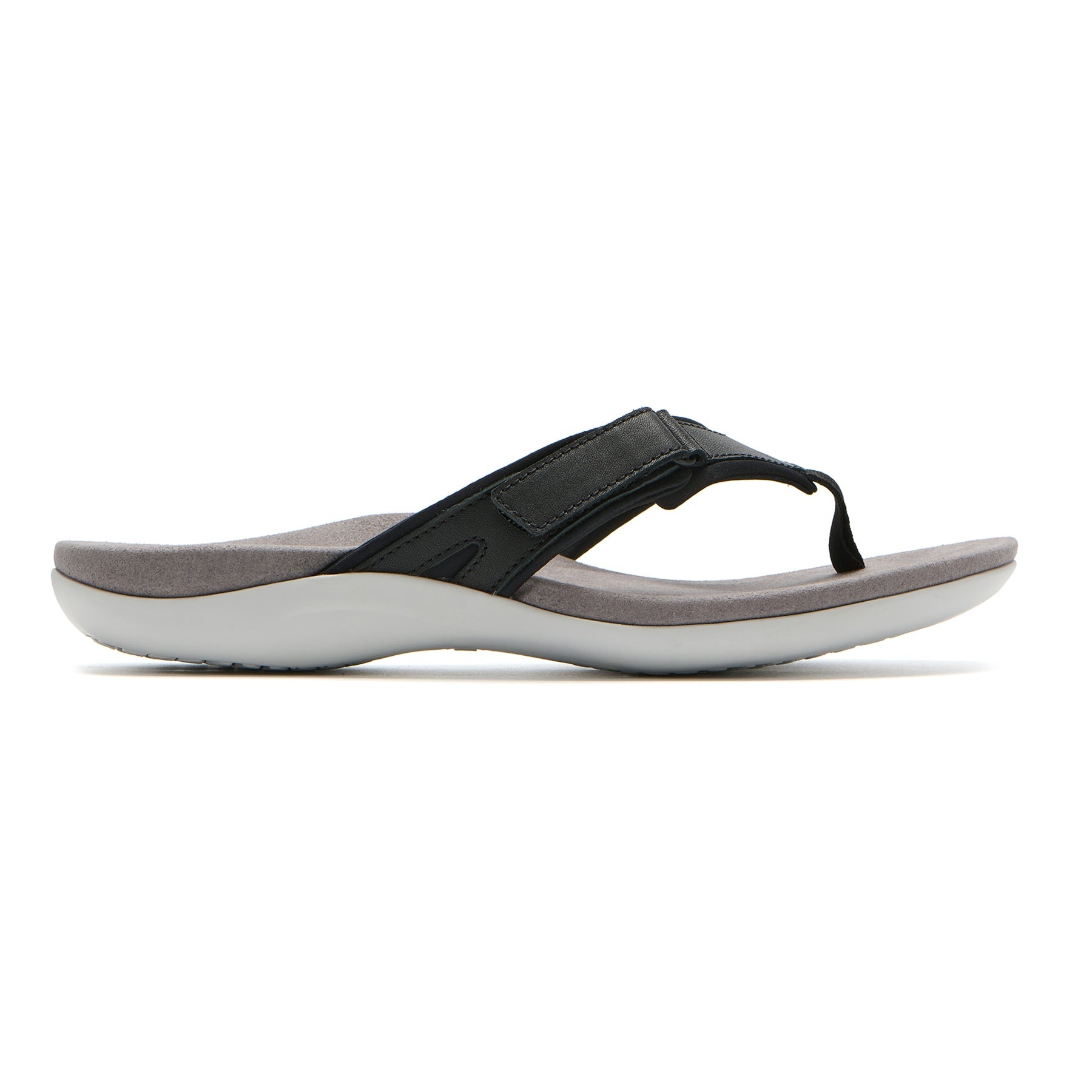 Oasis Sport Flip Flop - Black